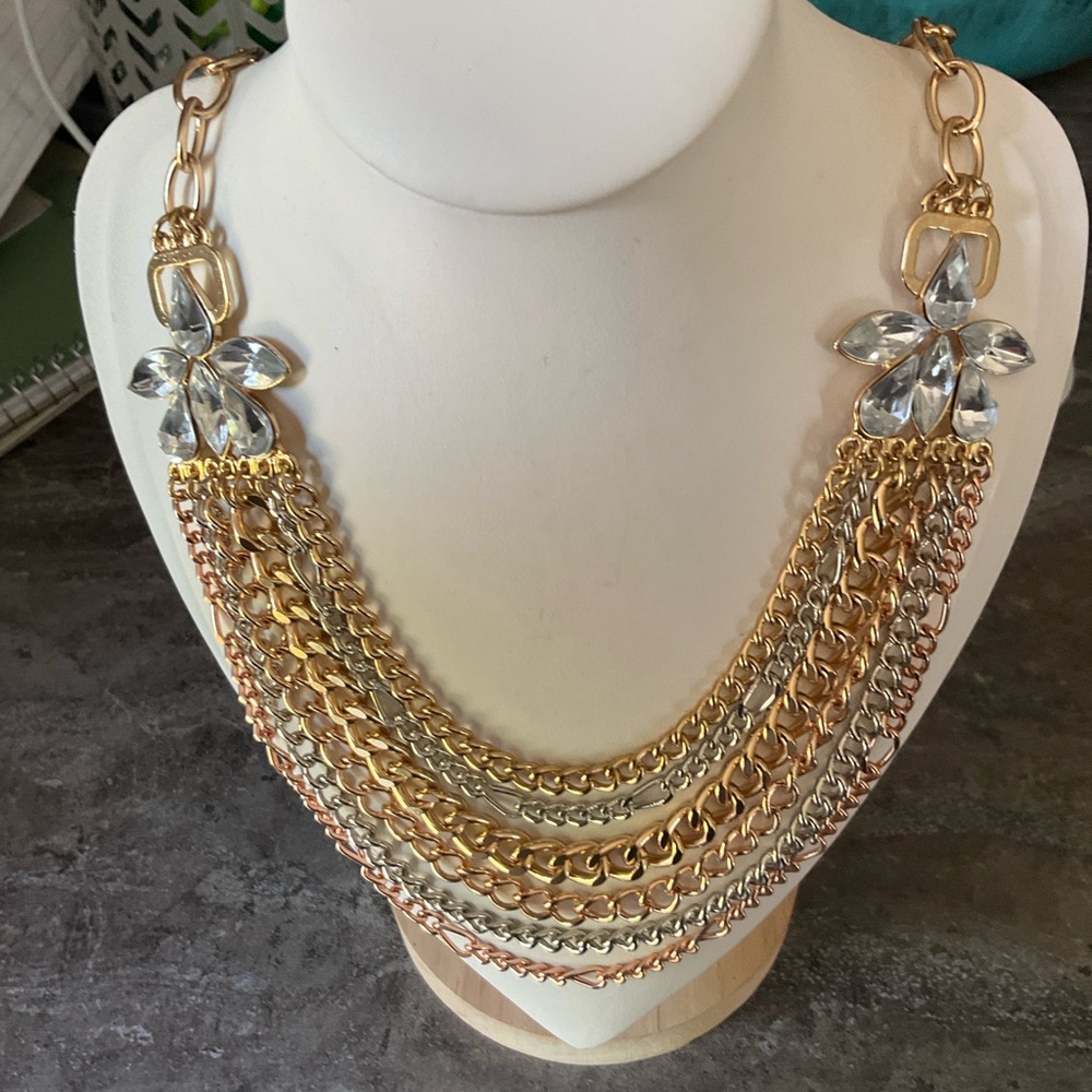 Elegant Multi-Strand Necklace